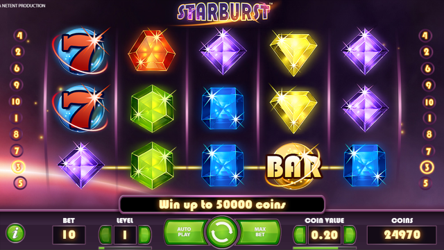 Игровой интерфейс Starburst 3